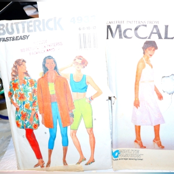 Lot of Sewing Patterns Simplicity McCall Butterwick - Picture 6 of 16